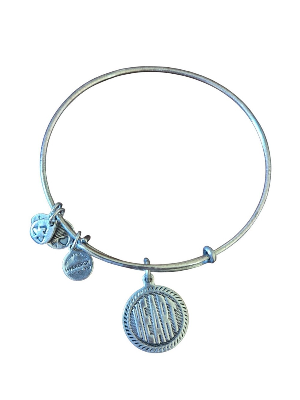 Alex and Ani Heart Silver Toned Bracelet